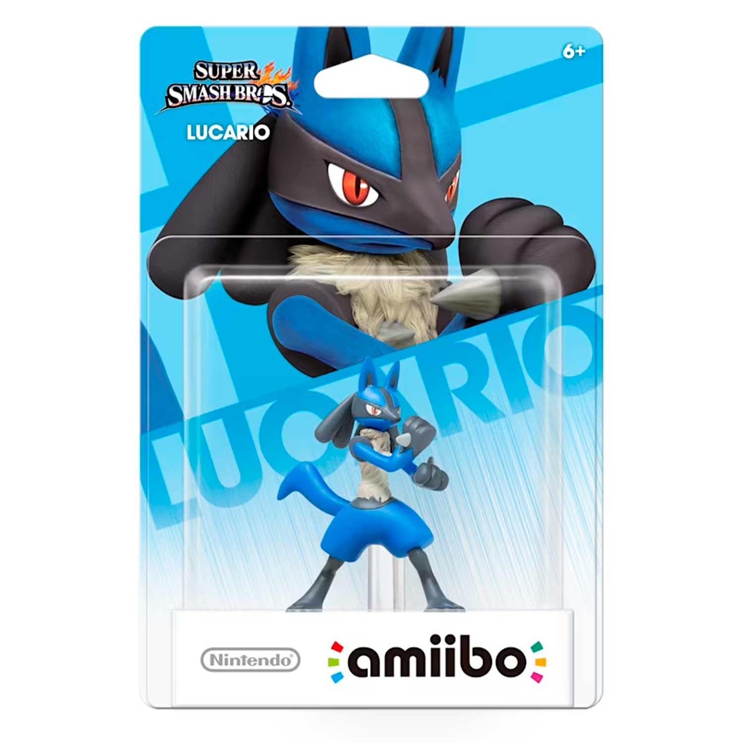 Alternative view of Figura Amiibo De Lucario De Super Mario Bros. De Nintendo