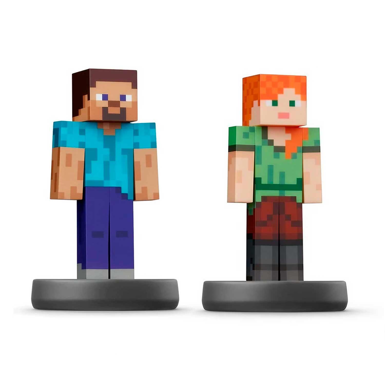 Figura Amiibo De Steve Y Alex Nintendo