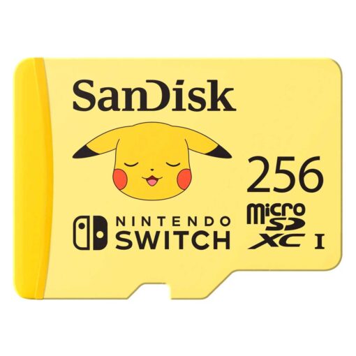 Tarjeta De Memoria Micro Sd Sandisk Para Nintendo Switch De 256 Gb Y 100 Mb/s - Sdsqxao-256g-gn6zk