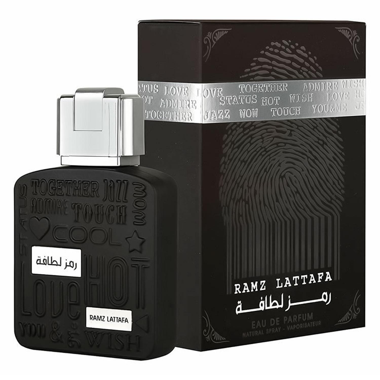 Lattafa Ramz Silver Eau De Parfum Para Hombre 100 Ml