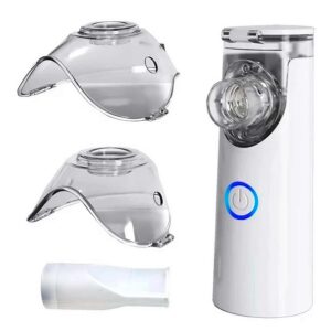 Nebulizador Ultrasónico Portátil De Malla De 17 Ml, Color Blanco - Imagen 2