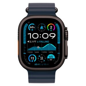 Apple Watch Ultra 2 Mytc3lw/a Móvil + Gps Caja De Titán 49 Mm Negro - Azul Océano M/l - Imagen 2