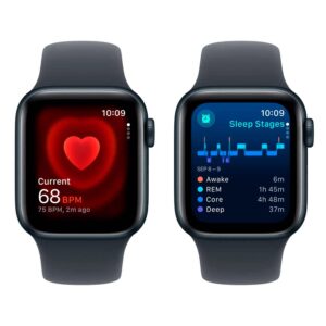 Apple Watch Se 2 Mxe73ll/a Caja De Aluminio 40 Mm Medianoche - Medianoche Sport S/m - Imagen 4