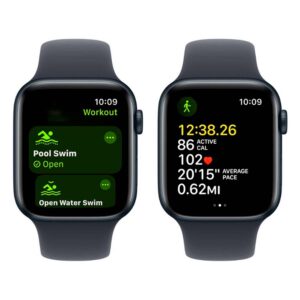 Apple Watch Se 2 Mxek3ll/a Caja De Aluminio 44 Mm Medianoche - Medianoche Sport M/l - Imagen 3