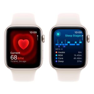 Apple Watch Se 2 Mxeu3ll/a Caja De Aluminio 44 Mm Stellar - Sport Stellar S/m - Imagen 3