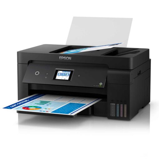 Alternative view of Impresora Multifunción Epson Ecotank L1415 Bivolt 4 En 1 Con Wifi (negra)