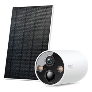 Kit Solar Tp-link Tapo C425 Cámara De Seguridad Wifi Quad Hd 2k - Color Blanco