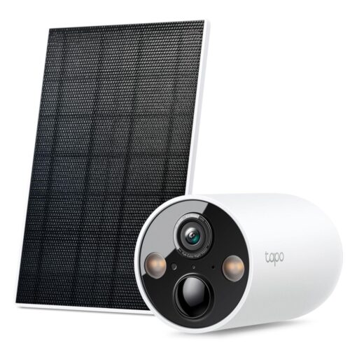 Kit Solar Tp-link Tapo C425 Cámara De Seguridad Wifi Quad Hd 2k - Color Blanco