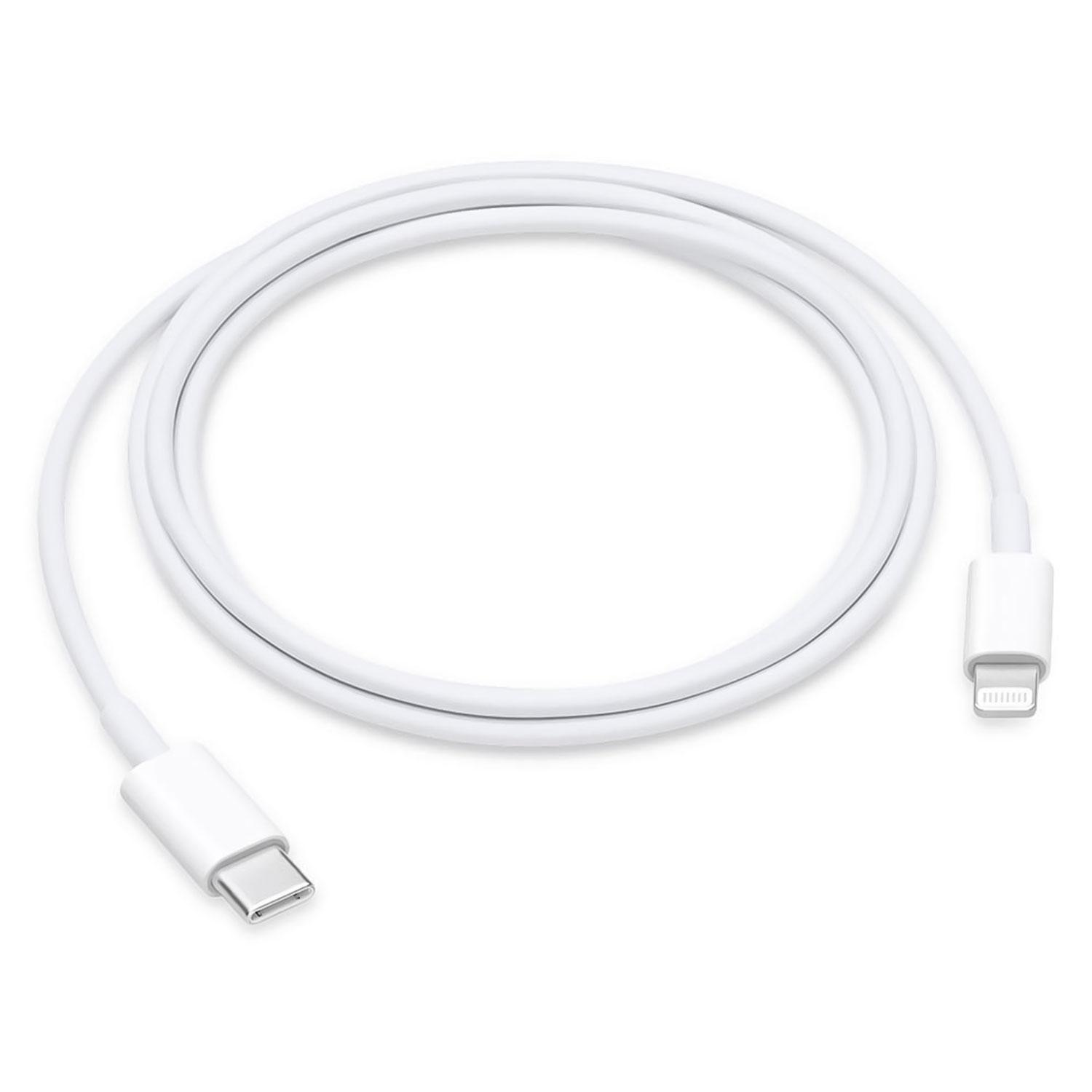 Cable Usb-c A Lightning Original Apple Mm0a3zm/a De 1 Metro, Color Blanco
