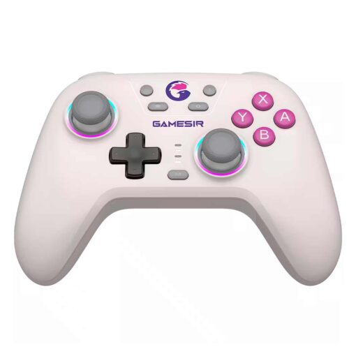 Control Inalámbrico Gamesir Nueva Hd Para Nintendo Switch, Color Blanco