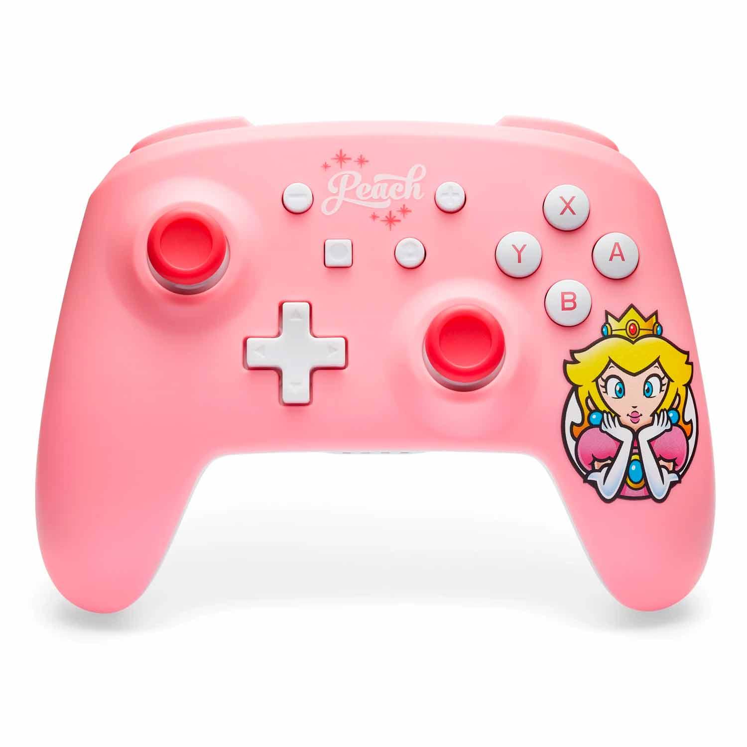 Control Inalámbrico Mejorado Princesa Peach De Powera Para Nintendo Switch - Pwa-a-09151