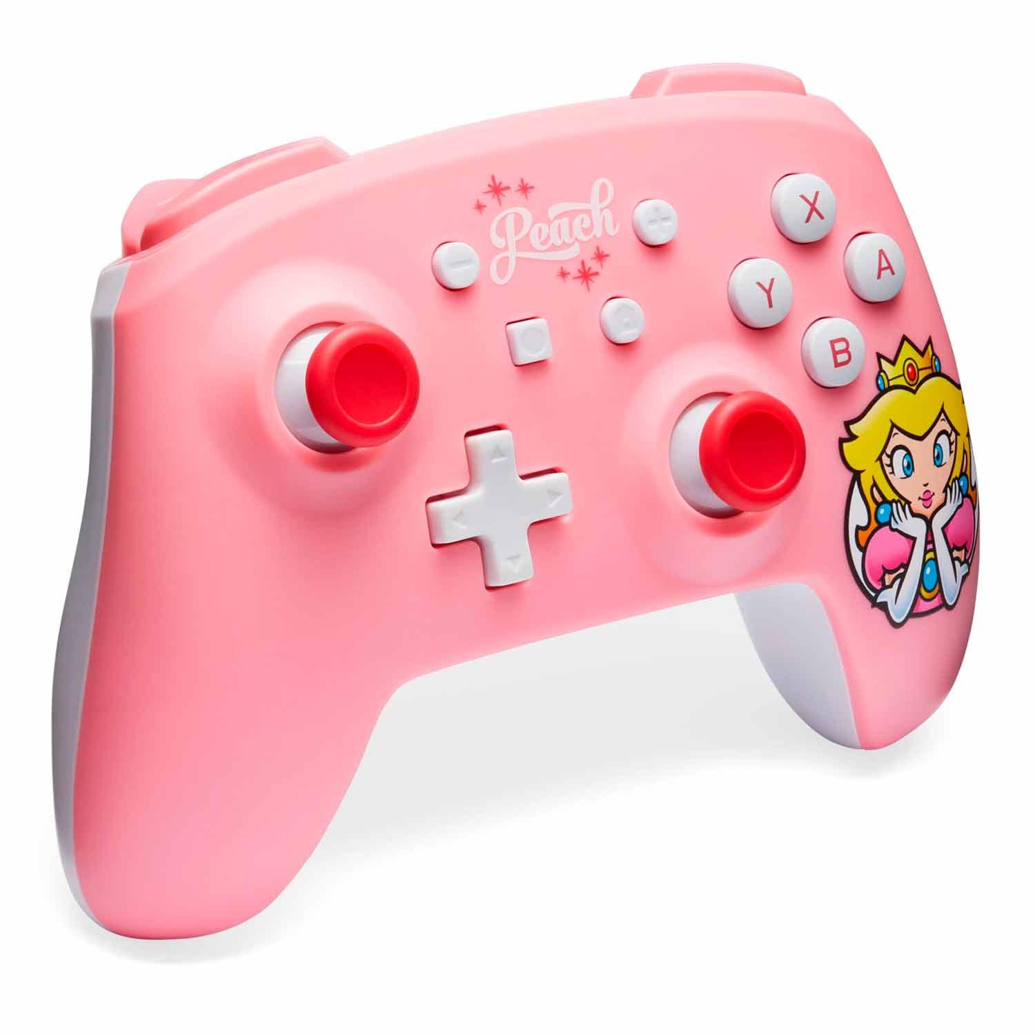 Alternative view of Control Inalámbrico Mejorado Princesa Peach De Powera Para Nintendo Switch - Pwa-a-09151