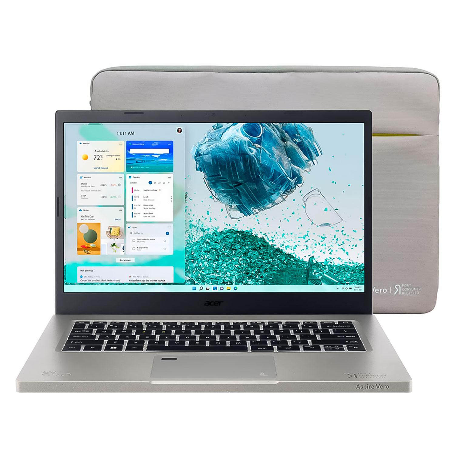 Notebook Acer Aspire Vero Av14-52p-742t 14" Intel Core I7 1355u 512gb Ssd 16gb Ram Inglés - Gris
