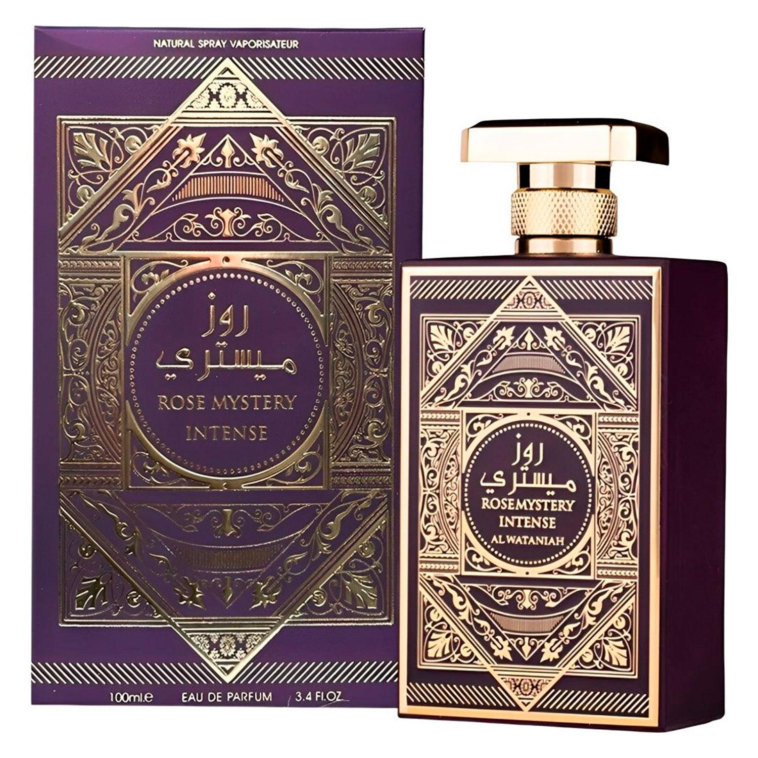 Perfume Unisex Intenso Rose Mystery De Al Wataniah, 100 Ml