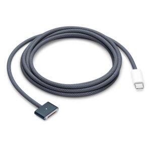 Cable Usb-c A Magsafe 3 Original Apple Mpl43am/a De 2 Metros, Color Negro