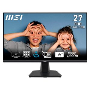 Monitor Msi Pro Mp275 De 27" Full Hd 100 Hz Hdmi Vga - Negro