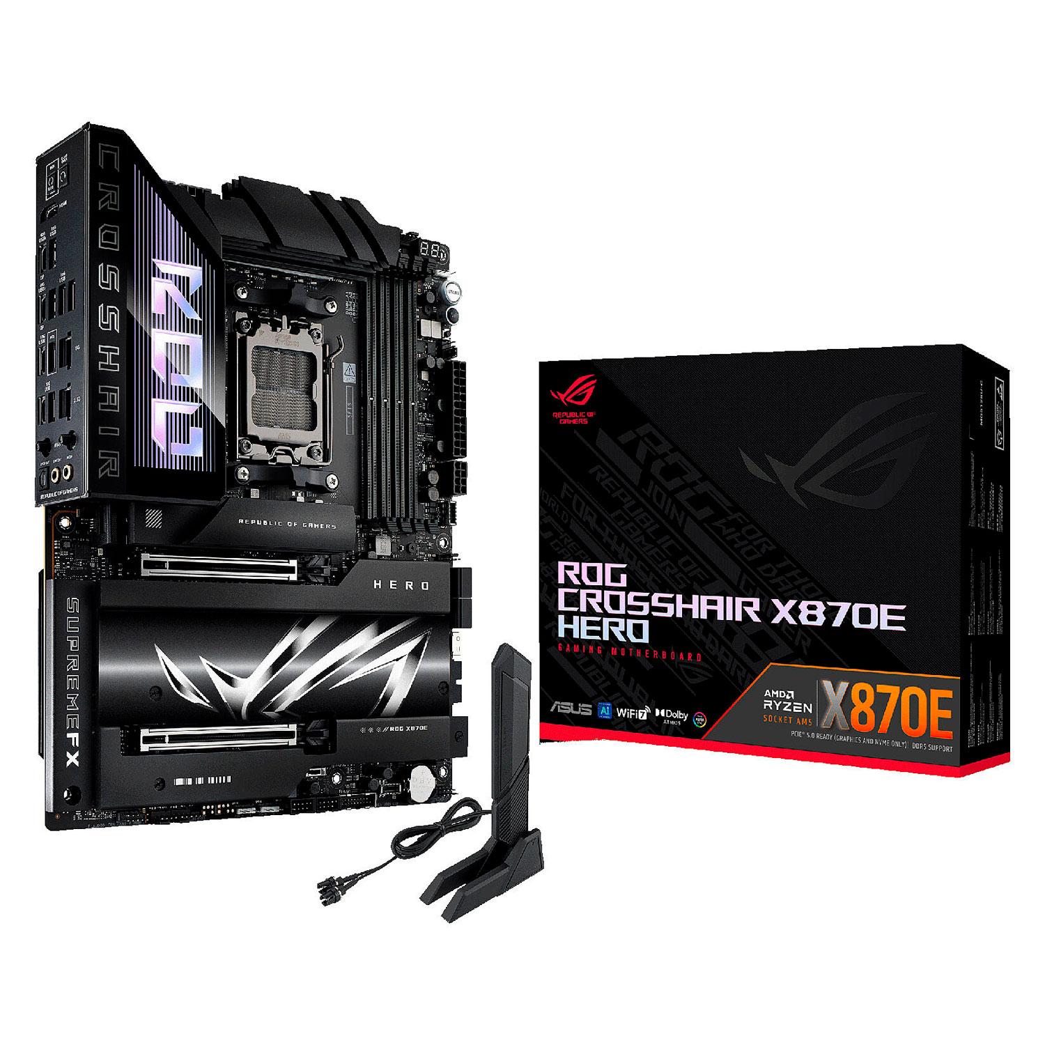 Placa  Madre Asus Rog Crosshair X870e Hero Wifi Ddr5 Socket Amd Am5 Chipset Amd X870e Atx
