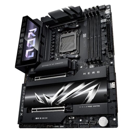 Alternative view of Placa Madre Asus Rog Crosshair X870e Hero Wifi Ddr5 Socket Amd Am5 Chipset Amd X870e Atx