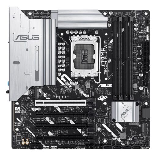 Alternative view of Asus Prime Z890m-plus Wifi Ddr5 Socket Lga 1851 Chipset Intel Z890 Micro Atx