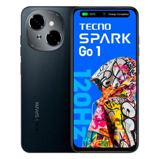 Smartphone Tecno Spark Go 1 Kl4 Con 64 Gb, 3 Gb De Ram, Doble Sim, Pantalla De 6,67", Color Negro
