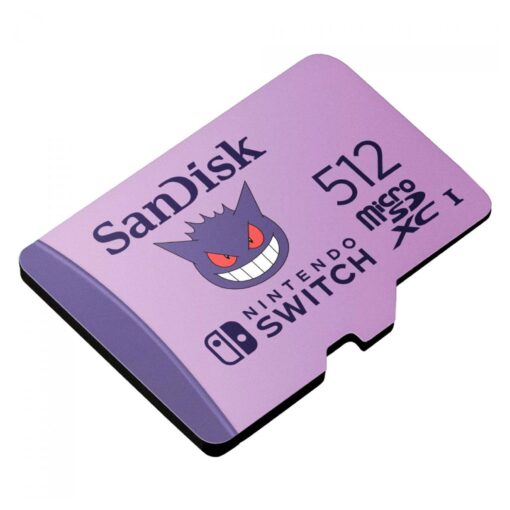 Alternative view of Tarjeta De Memoria Micro Sd Sandisk Pokémon Para Nintendo Switch De 512 Gb Y 100 Mb - Sdsqxao-512g-gn6zk