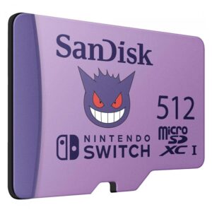 Tarjeta De Memoria Micro Sd Sandisk Pokémon Para Nintendo Switch De 512 Gb Y 100 Mb - Sdsqxao-512g-gn6zk - Imagen 3