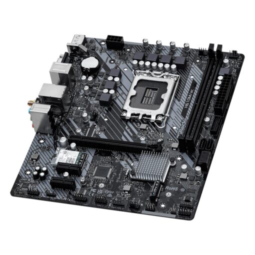Alternative view of Placa Madre Asrock H610m/ac Con Zócalo 2xddr4 Lga 1700 Y Chipset Intel H610 Atx