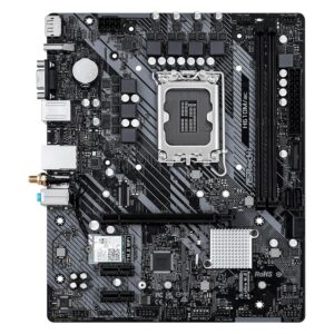 Placa Madre Asrock H610m/ac Con Zócalo 2xddr4 Lga 1700 Y Chipset Intel H610 Atx - Imagen 3