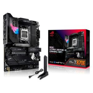 Asus Rog Strix X870e-e Wifi Ddr5 Socket Am5 Chipset Amd X870e Atx