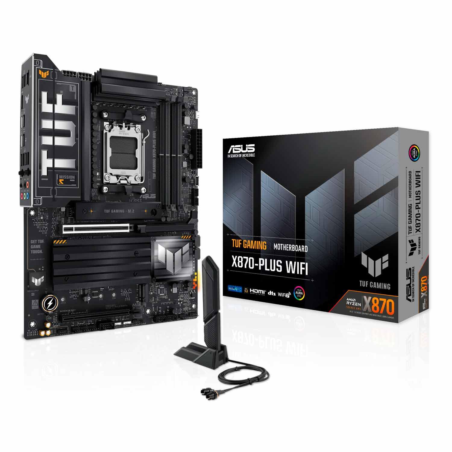 Asus Tuf Gaming X870 Plus Wifi Ddr5 Socket Am5 Chipset Amd X870 Atx