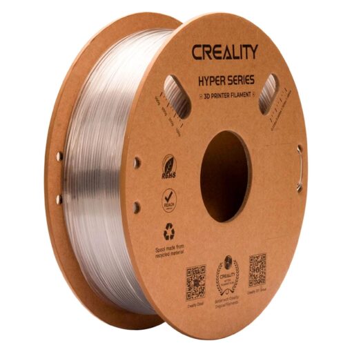 Filamento Petg Creality Hyper 1 Kg 1,75 Mm Para Impresoras 3d - Transparente
