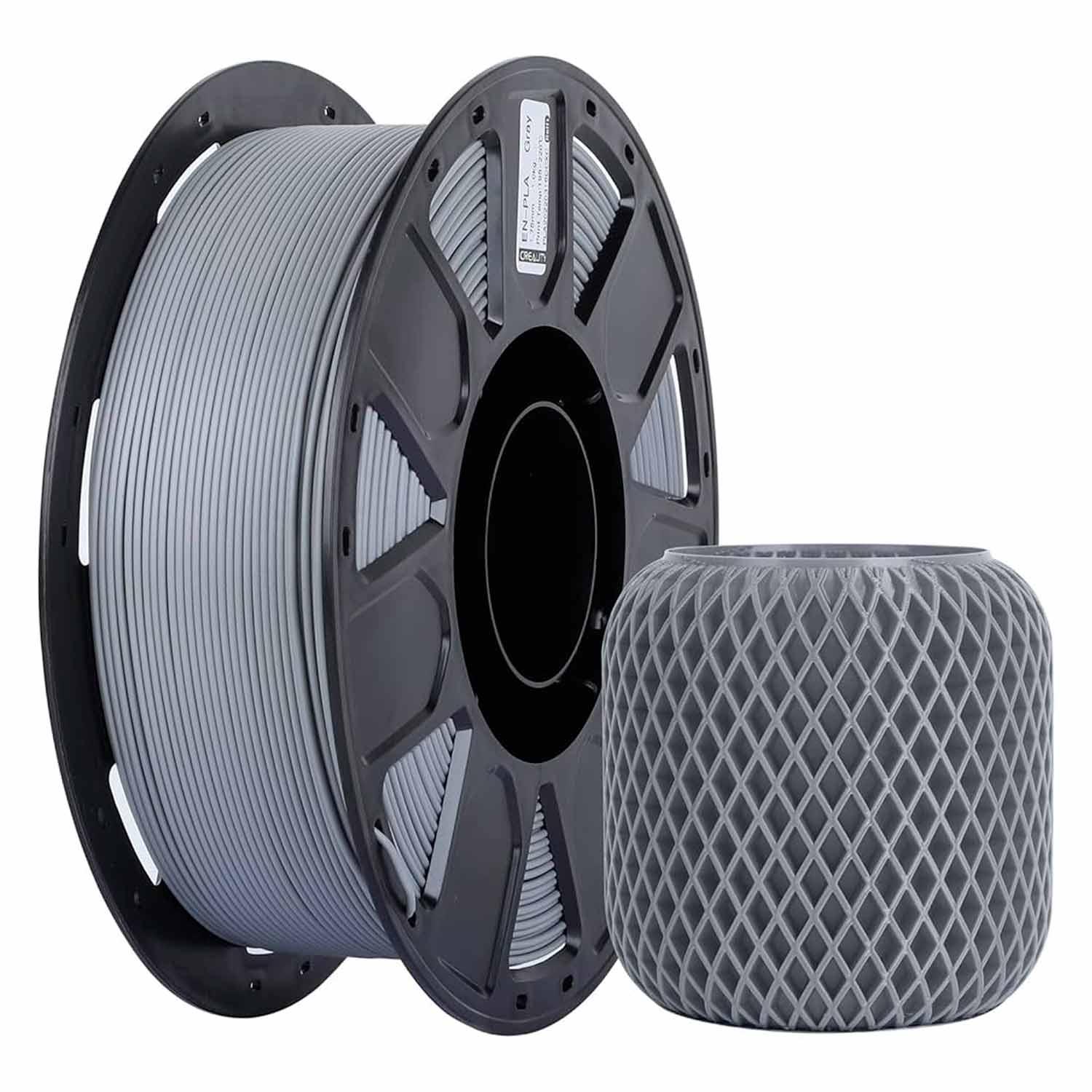 Filamento Pla Creality Ender-pla 2 Kg 1,75 Mm Para Impresora 3d - Gris