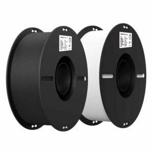 Filamento Pla Creality Ender-pla De 2 Kg Y 1,75 Mm Para Impresora 3d, Blanco Y Negro