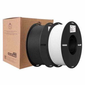 Filamento Pla Creality Ender-pla De 2 Kg Y 1,75 Mm Para Impresora 3d, Blanco Y Negro - Imagen 2