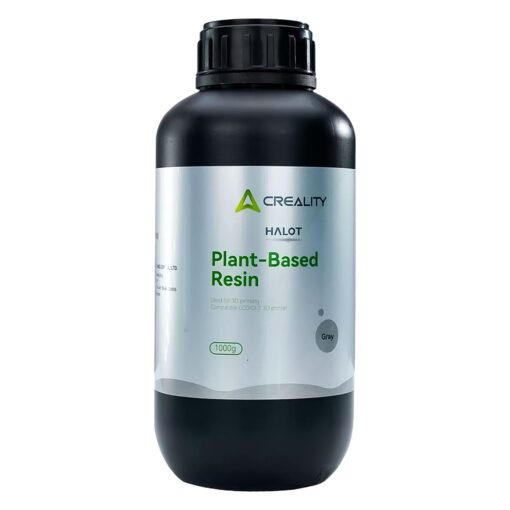 Resina Halot Plant-based De Creality Para Impresora 3d, 1 Kg, Color Gris