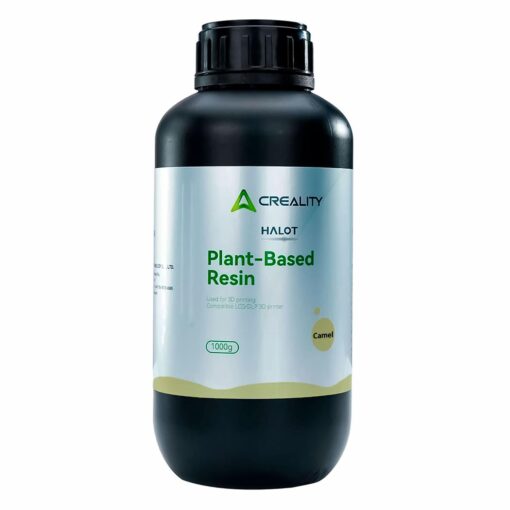 Resina Halot Plant-based De Creality Para Impresora 3d, 1 Kg, Color Camello