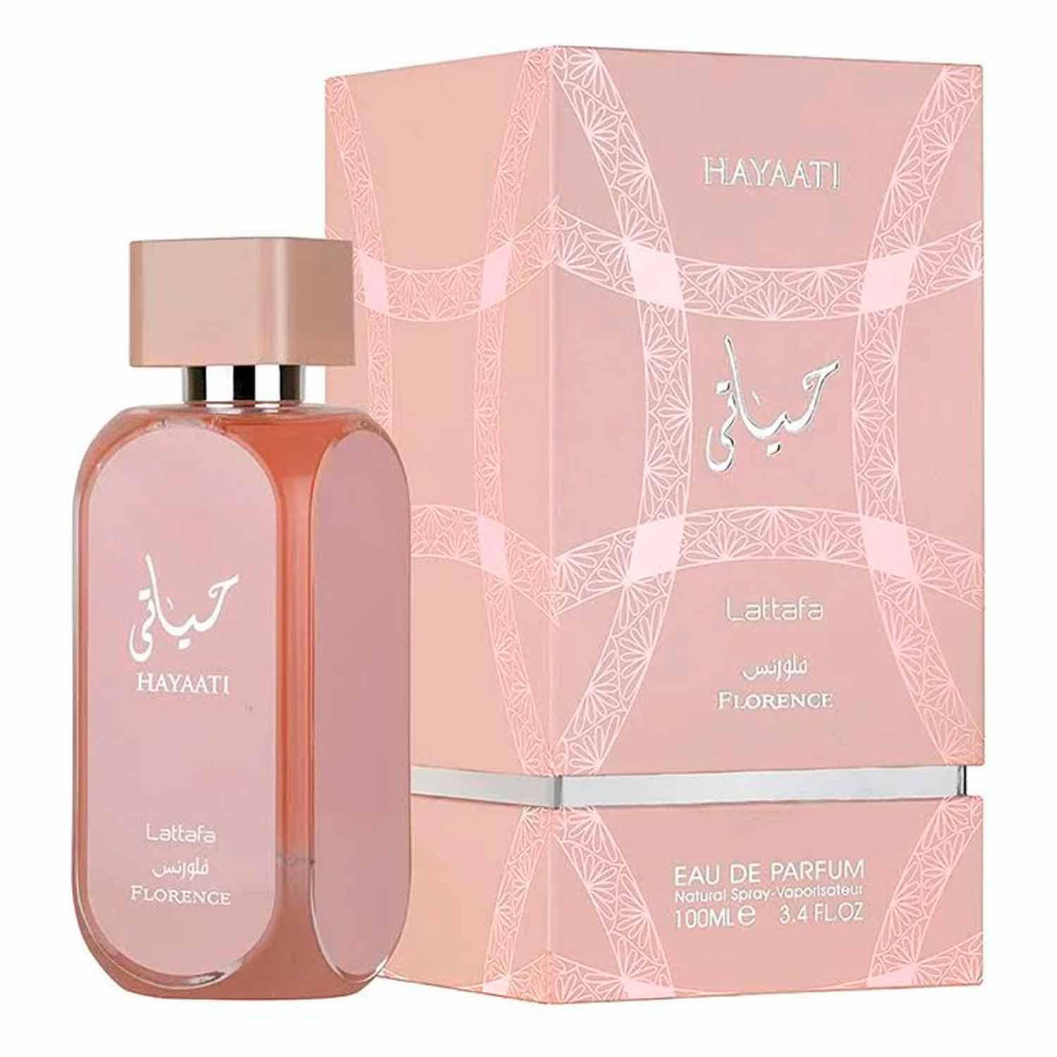 Lattafa Hayaati Florence Eau De Parfum Para Mujer 100 Ml