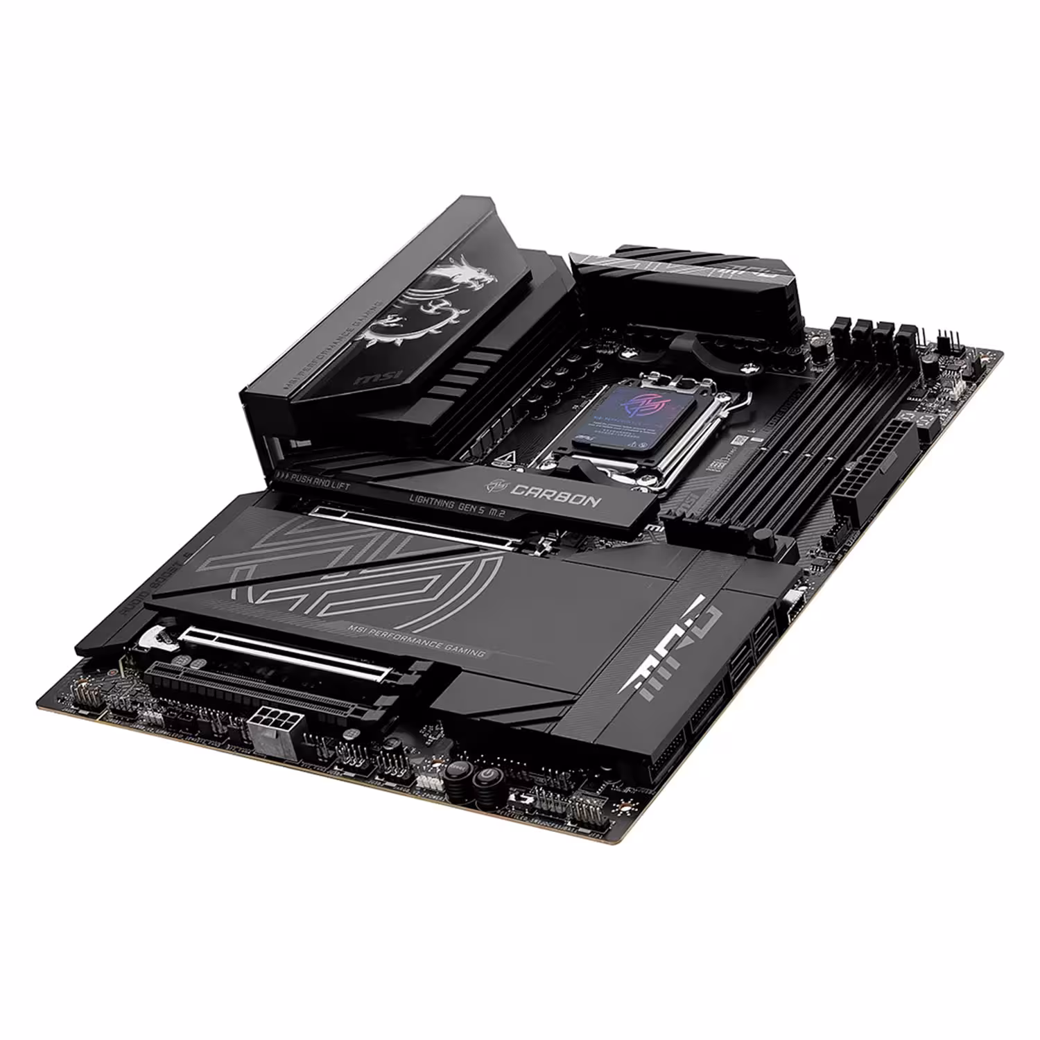Placa Madre MSI MPG X870E Carbon WI-FI DDR5 Socket AM5 Chipset AMD X870 ATX - Imagen 3