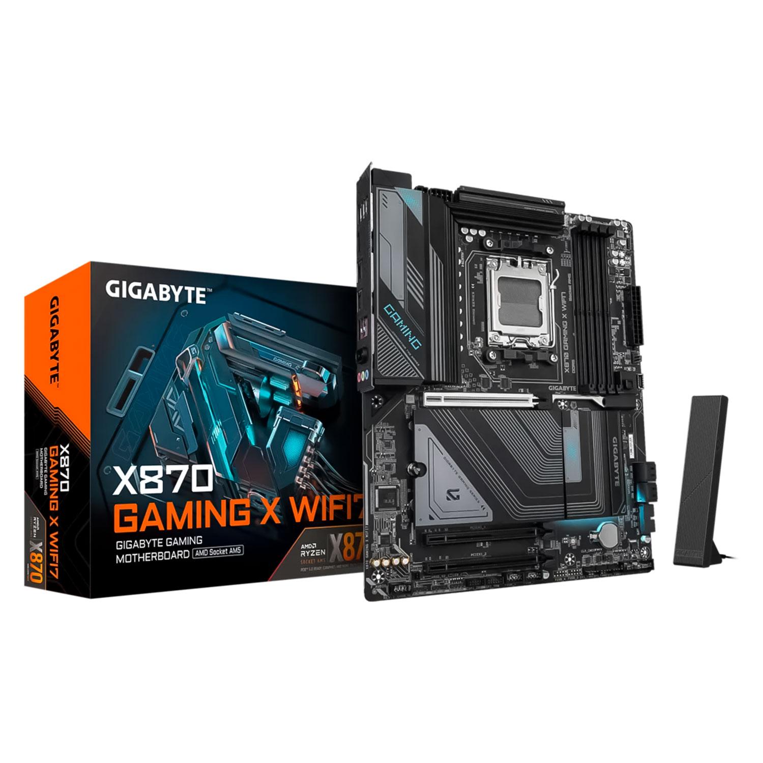Placa Madre Gigabyte X870 Gaming X Wifi 7 4xddr5 Socket Am5 Chipset Amd X870 Atx