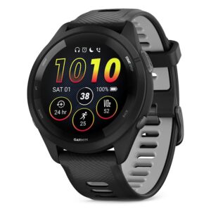 Smartwatch Garmin Forerunner 265 010-02810-00 - Negro Gris