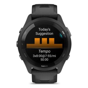 Smartwatch Garmin Forerunner 265 010-02810-00 - Negro Gris - Imagen 4