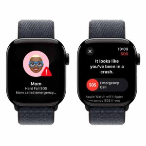 Apple Watch Series 10 Mwwg3lw/a Caja De Aluminio 42 Mm Negro Brillante - Correa Deportiva Negra S/l - Imagen 2