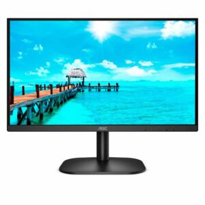 Monitor Aoc 22b2hm2 De 21,5" Full Hd, 100 Hz, Hdmi Y Vga, Color Negro