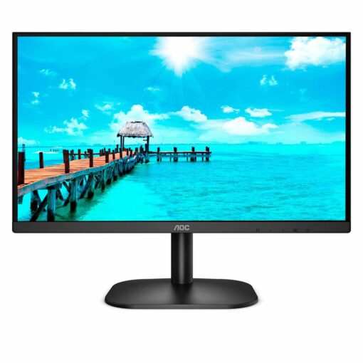 Monitor Aoc 22b2hm2 De 21,5" Full Hd, 100 Hz, Hdmi Y Vga, Color Negro