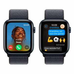 Apple Watch Se 2 Mxep3ll/a Caja De Aluminio 44 Mm Medianoche - Correa Deportiva Tipo Loop Medianoche S/l - Imagen 4