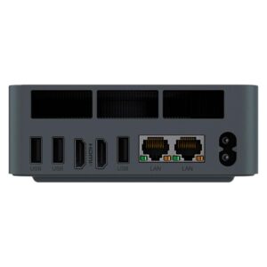 Mini Pc Beelink Mini Eqr5 Amd Ryzen Pro 5 5650u Con Ssd De 500 Gb Y Ram De 8 Gb, Color Gris - Imagen 3