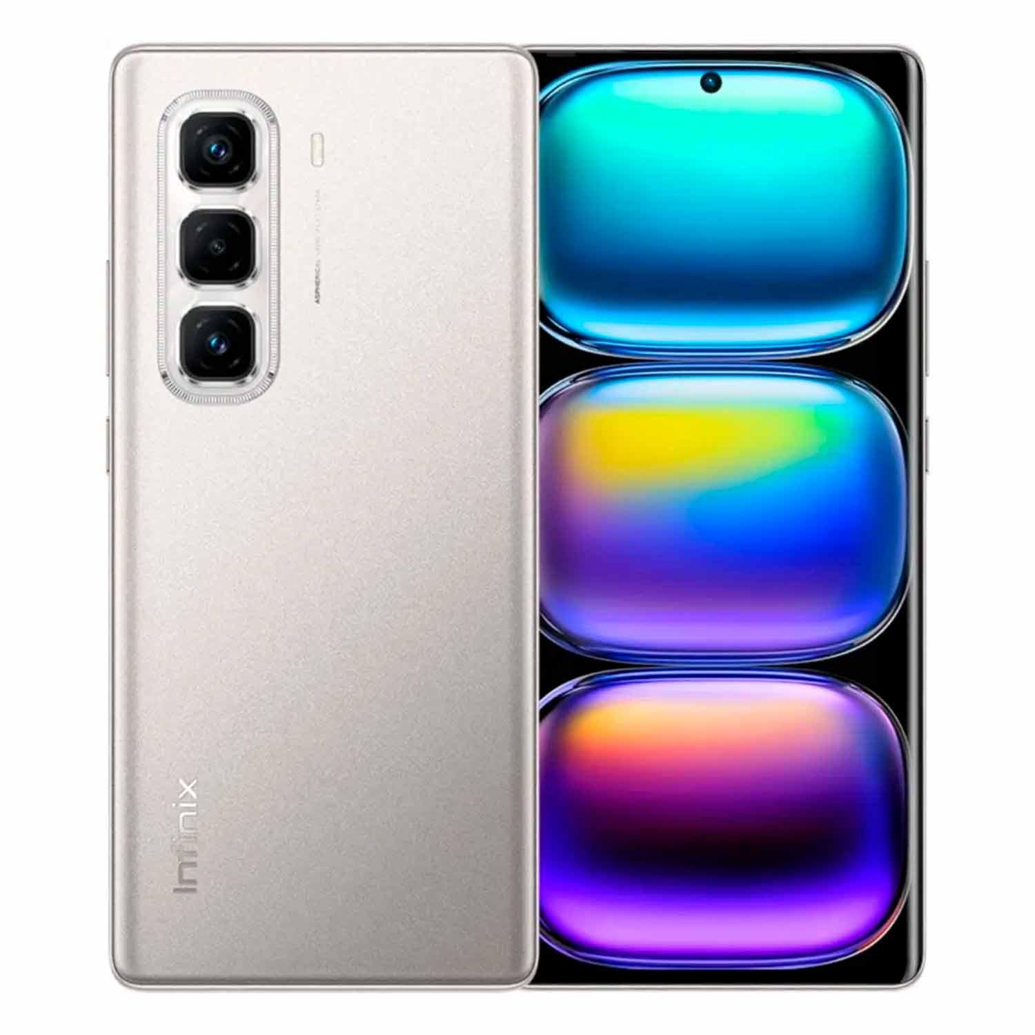 Smartphone Infinix Hot 50 Pro+ X6880 De 256 Gb, 8 Gb De Ram, Doble Sim, Pantalla De 6,78" - Gris