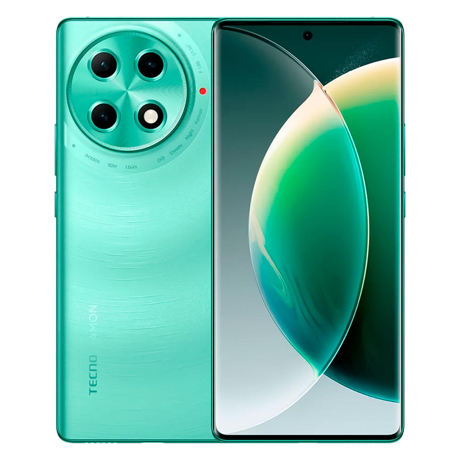 Smartphone Tecno Camon 30s Pro Cla6 256gb 8gb Ram Dual Sim 6.78" Pantalla - Verde