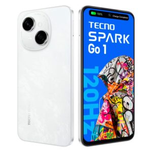 Smartphone Tecno Spark Go 1 Kl4 128gb 4gb Ram Dual Sim Pantalla 6.67" - Blanco - Imagen 4