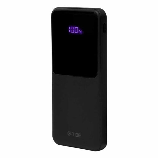Cargador Portátil G-tide Easy1 De 10 000 Mah, Color Negro